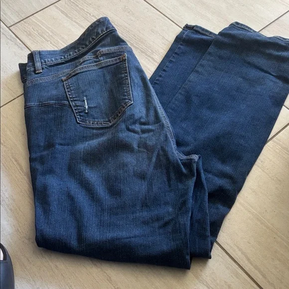 Torrid Dark Blue Denim Jeans - Picture 5 of 5